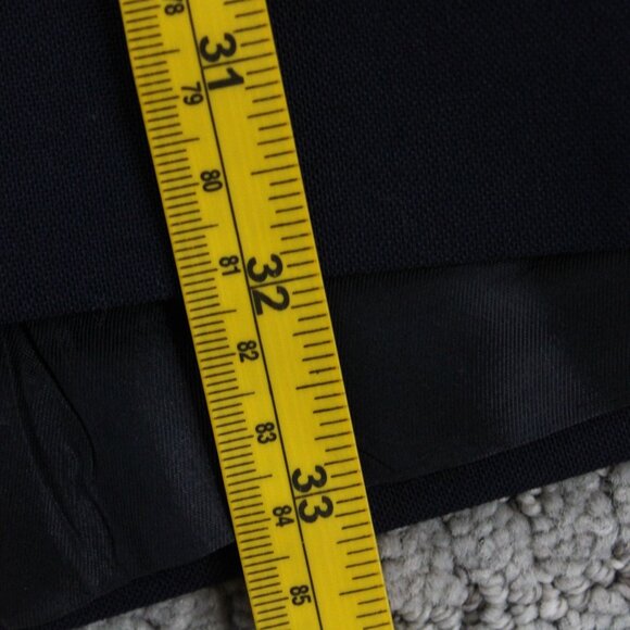 Brook Brothers 346 Blazer Men Sz 46R Navy Blue Two Button Front Wool Blend Lined - Picture 10 of 10